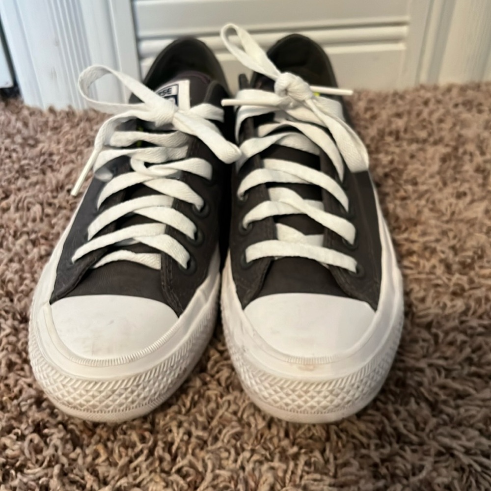 Converse with Lunarlon chuck Taylor  women Sz 6.5 great condition grey & white